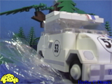 Herbie the Love Bug in LEGO
